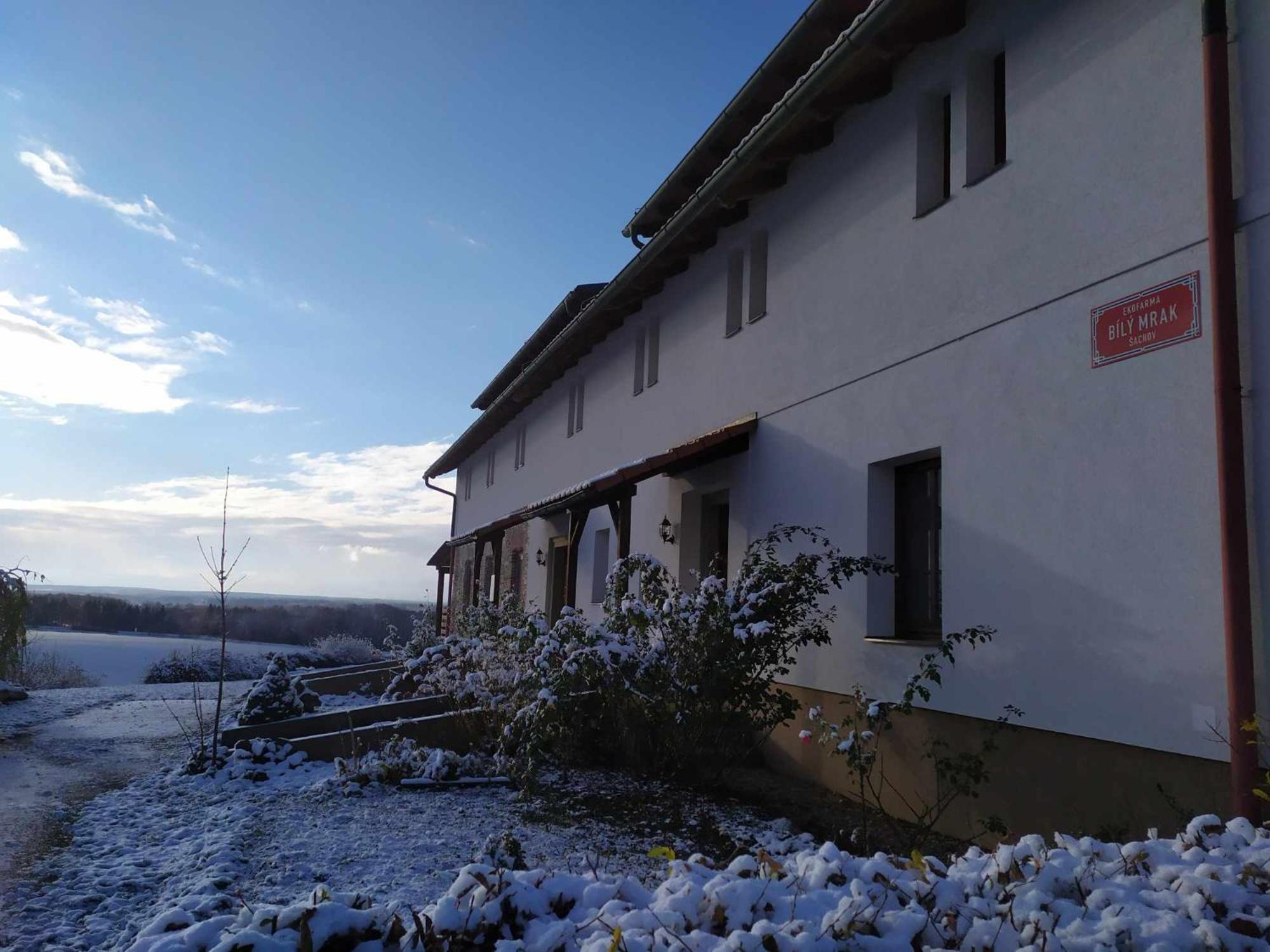 Villa Ekofarma Bily Mrak Borohradek Exterior foto